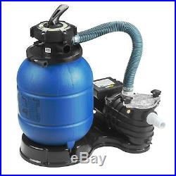 0.35HP Pro 2450GPH Swimming Pool Pump 13 Sand Filter Above Ground 10000GAL