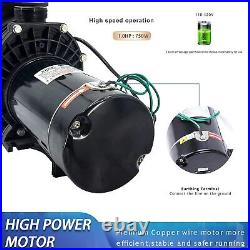 110-120V Swimming Pool Portable Pump Motor With Filter Above Ground 1.0HP InGround