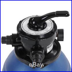 13 Sand Filter 2400GPH 3/4 HP Above Ground Swimming Pool Pump System Compatible