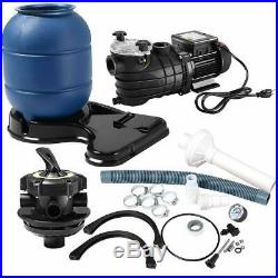 13 Sand Filter Pump for Above Ground Pools 2450GPH Swimming Pool Pump withPressur