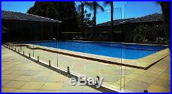 18x Balcony Glass Pool Fence Spigots Balustrade Fence Fencing