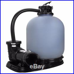 19 Sand Filter with 1.5HP SET Above/IN Ground Swimming Pool Pump System 4500GPH