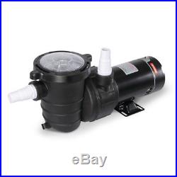 1.5HP Above Ground Swimming Pool Pump Motor Outdoor 5520GPH 3450RPM With Strainer