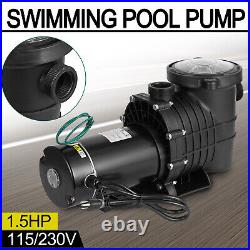 1.5HP Hayward Swimming Pool Pump Motor In/Above Ground with Strainer Filter Basket