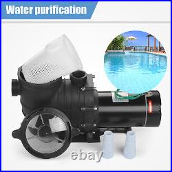 1.5 HP Swimming Pool Pump 110 Volt Outdoor Above Ground Strainer Motor Spa Water