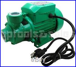 1hp Clear Water Pump Electric Centrifugal Clean Water Industrial Farm Pool Pond