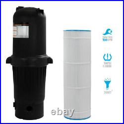 200 sq. Ft. In-Ground Easy Clean Pool Cartridge Filter with Tank Pool Filter