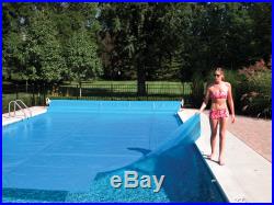 20'x40' Ft Rectangle Blue Swimming Pool Solar Cover Heating Tarp Blanket-12 Mil