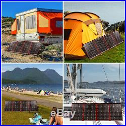 220W 18V Solar Panel Flexible Foldong+Controller Super Light Kit Camping Mono