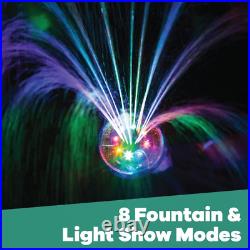 23608-BB Underwater Light Show & Fountain (Rechargeable) WithRemote Control, Blue