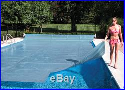 25'x45 Rectangle Diamond In-Ground Swimming Pool Solar Cover Blanket-12 Mil