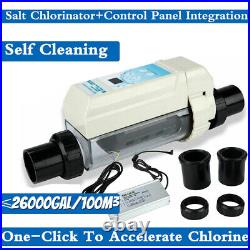 26000 Gallons Chlorinator for Swimming Pool Salt Water Chlorine Generator System