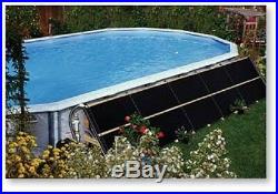 2'x20' SUNGRABBER Solar Swimming Pool Heater with end caps, clamps Made in USA