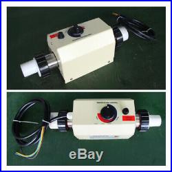 3KW 220V Electric Water Heater Thermostat Machine Swimming Pool and SPA Heater