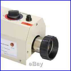 3KW Schwimmbadheizung Poolheizung Schwimmbad Heizung Thermostat Bath SPA Bad 