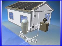 4 4' x 12' Inground Pool Solar Panel Heater System (8-2X12)