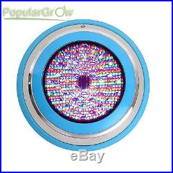 54W PopularGrow IP68 RGB LED Swimming Pool Underwater Lights Remote CE RoHs Lamp