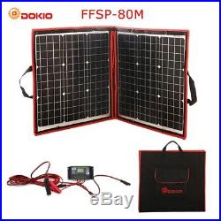 80W Solar Panel 12V/18V Flexible Foldble Solar Panel usb Portable Solar Cell Kit