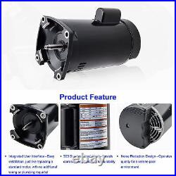 A. O. Smith Century B2855 Square Flange 2HP 230V Up-Rated Replacement Motor