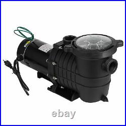 Above/In Ground 1100W 1.5HP Swimming Pool Pump 110-120V/220-240V withStrainer