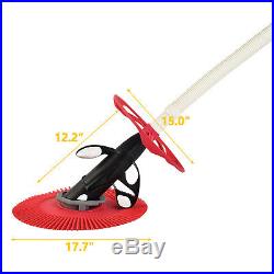 Automatic Suction Side Climb Wall Swimming Pool Vacuum Cleaner 30ft Hose Set