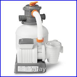 Bestway 58500E Flowclear 2200 Gallon Sand Filter Pump for Above Ground Pools