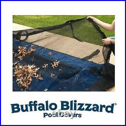 Buffalo Blizzard 20' x 40' Rectangle Swimming Pool Leaf Net Winter Cover