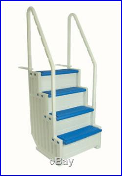 Confer Step 1 Aboveground In Pool Swimming Pool Steps Entry System Blue