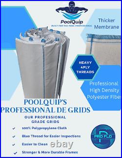 DE 60 Grid Set by POOLQUIP Professional Grade