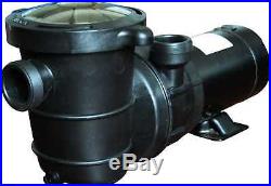 Energy Efficient 2 Speed Pump for Above-Ground Swimming Pool 1.5 HP-115V