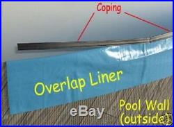 GLIMMERGLASS, EXPANDABLE Overlap Above Ground Pool Liner, ALL SIZES 60 & 72