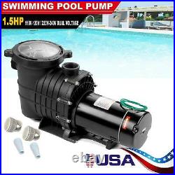 Hayward 1.5HP In/Above Ground Swimming Pool Pump Motor Strainer Generic US