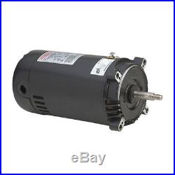 Hayward Super Pump Motor by A. O. Smith 1 HP UST1102 C-Face Round Flange 115/230