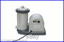 Intex 1500 GPH Easy Set Swimming Pool Filter Pump with Timer & GFCI 635T 28635EG