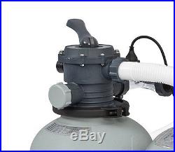 Intex 1600 GPH Saltwater System & Sand Filter Pump Swimming Pool Set 28675EG