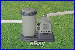 Intex 2500 GPH Krystal Clear GCFI Pool Filter Pump with Timer 633T Model 28633EG