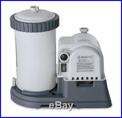 Intex 2500 GPH Krystal Clear Pool Filter Pump with GCFI & 6 Type B Cartridges