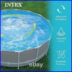 Intex 26679eg 2,150gph 16 Krystal Clear Sand Filter Pump & Saltwater System