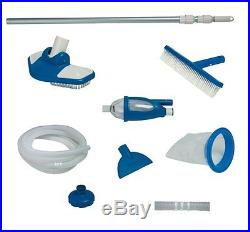 Intex Deluxe Cleaning Maintenance Swimming Pool Kit with Vacuum & Pole 28003E