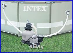 Intex Krystal Clear 2800 GPH Above Ground Swimming Pool Sand Filter Pump 28647EG