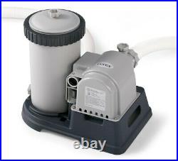 Intex Krystal Clear Cartridge Filter Pump for Above Ground Pools 2500 GPH Pu