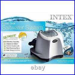 Intex Krystal Clear Saltwater System for 7000 Gallon Above Ground Pool(Open Box)
