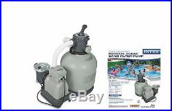 Intex Krystal Clear Sand Filter Pump Above Ground Pools 2450 GPH 110-120V GFCI