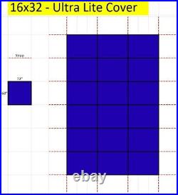 LinerWorld In Ground Safety Pool Cover Rectangle with optional Center End Step