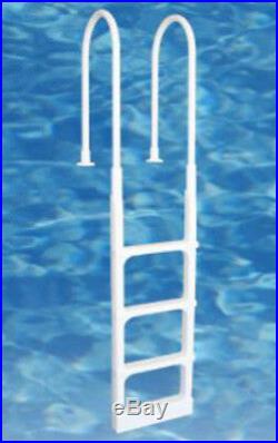 Main Access 200300 Pro Series Above Ground Swimming Pool In-pool Ladder with Mat