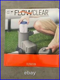 NEW Bestway FlowClear 1500 GPH Filter Pump Above Ground Swimming Pool IN HAND