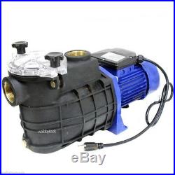 New 1.5 HP Swimming Pool Spa Fountain Electric Water Pump 110V