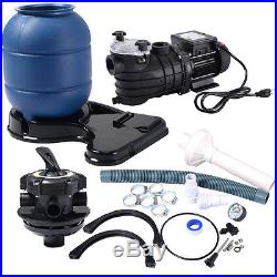 New Pro 2450GPH 13 Sand Filter Above Ground 10000GAL Swimming Pool Pump