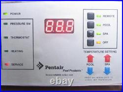 PENTAIR 472100 MiniMax NT Pool Spa Heater Digital Display Temp Control withOverlay