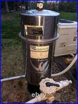 Pentair 72 sq ft, Nautilus Plus Stainless Steel D. E. Filter Local pickup